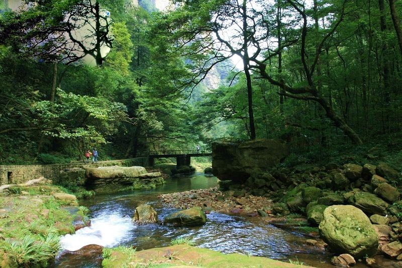 金鞭溪景区